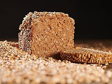 Dinkelvollkornsonnenblumenbrot